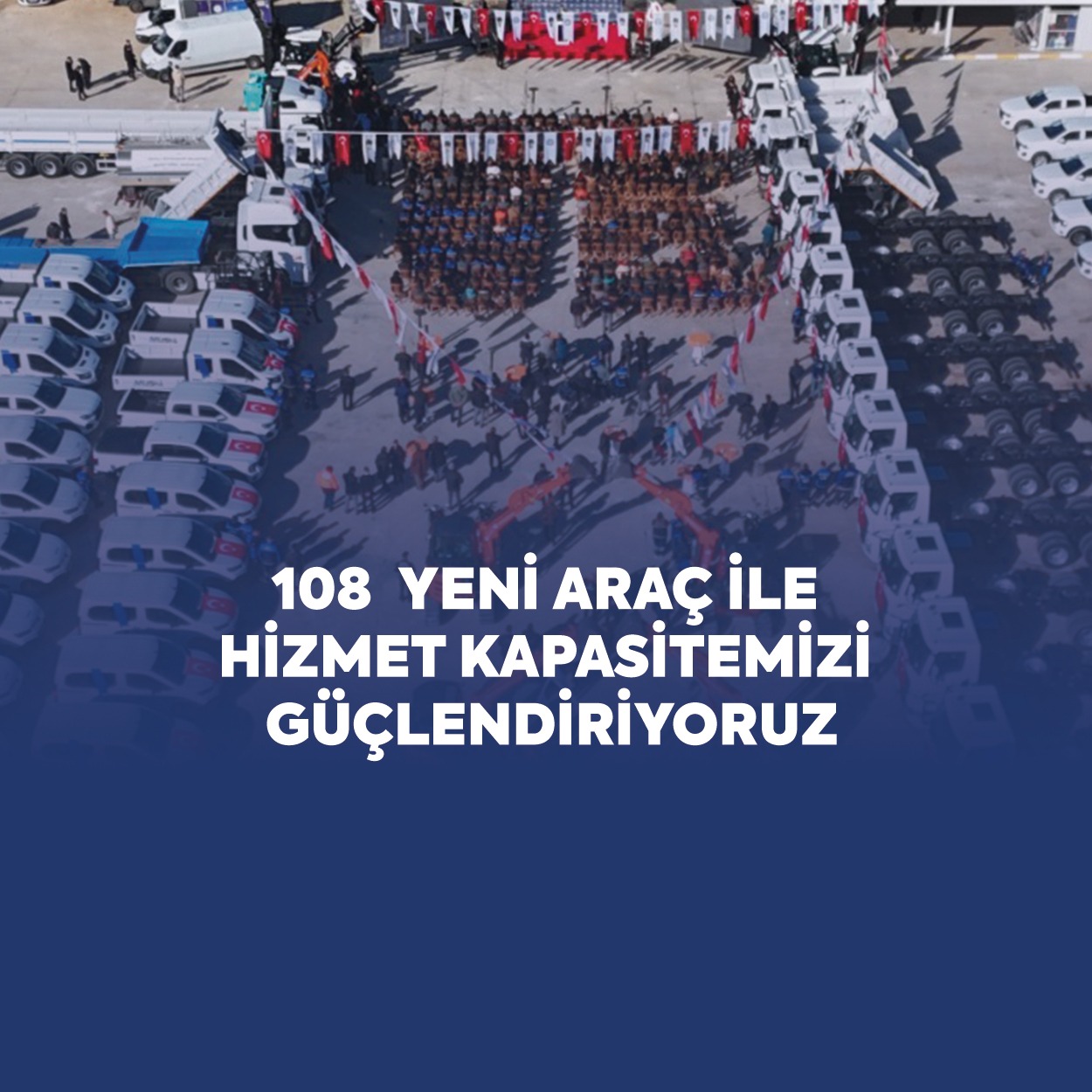 MUSKİ Genel Müdürlüğünün Yeni Araçları Hizmete Başladı