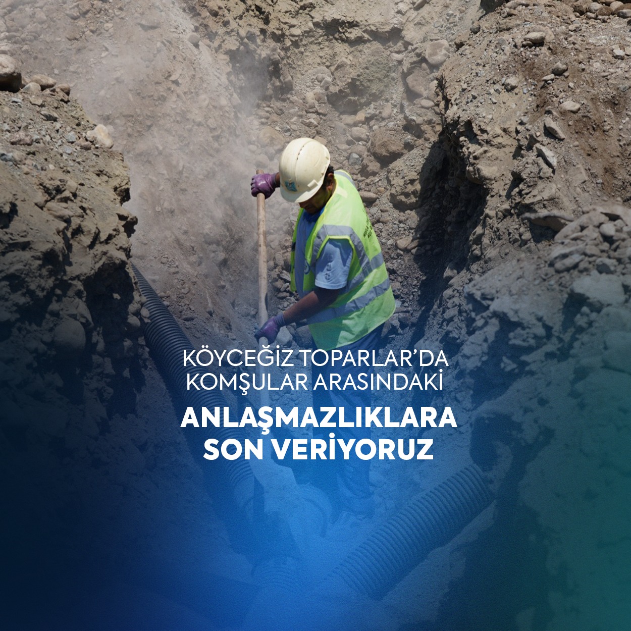 MUSKİ, Toparlar’da Komşular Arasındaki Anlaşmazlıklara Son Veriyor