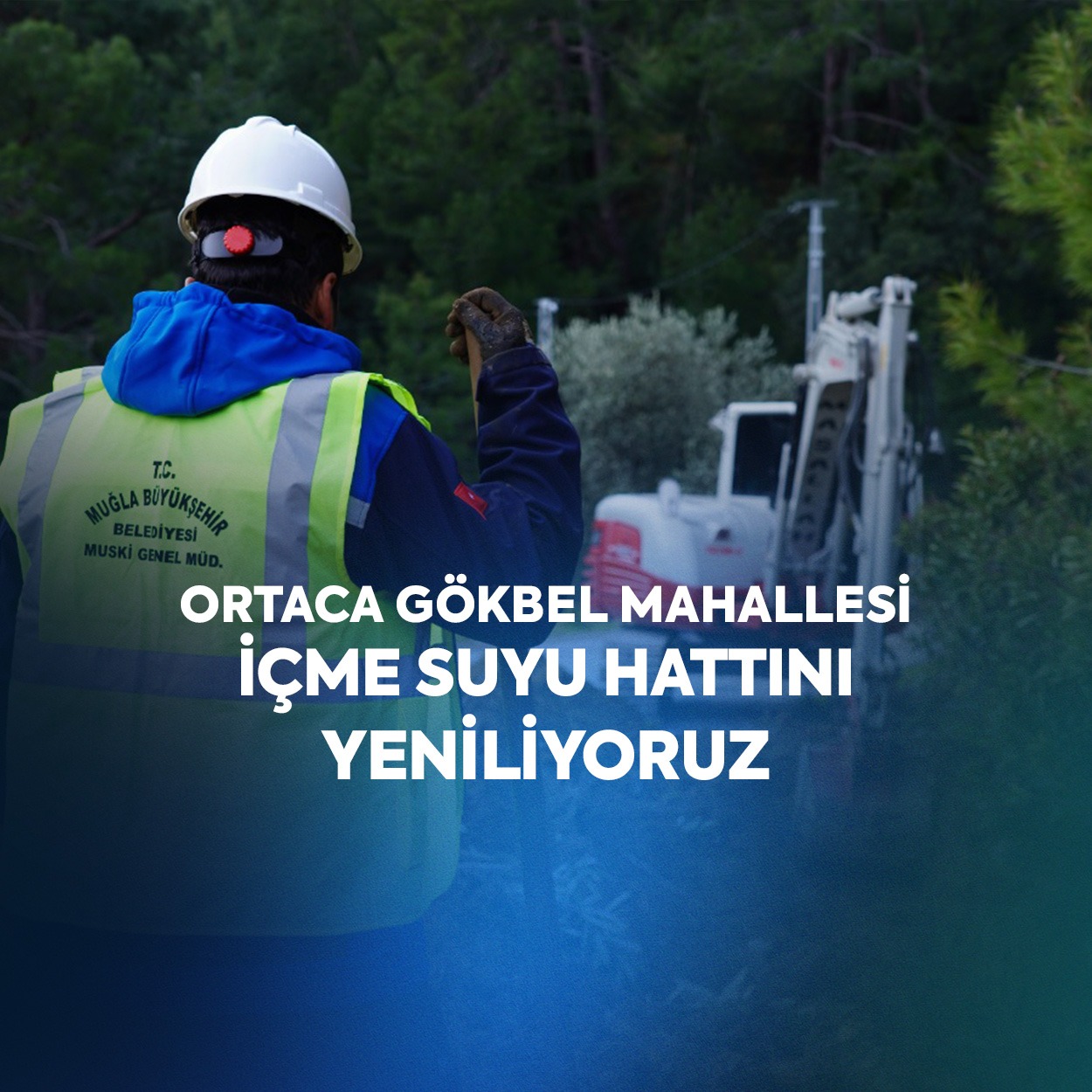 MUSKİ, Ortaca Gökbel Mahallesi’nde İçme Suyu Hatlarını Yeniliyor