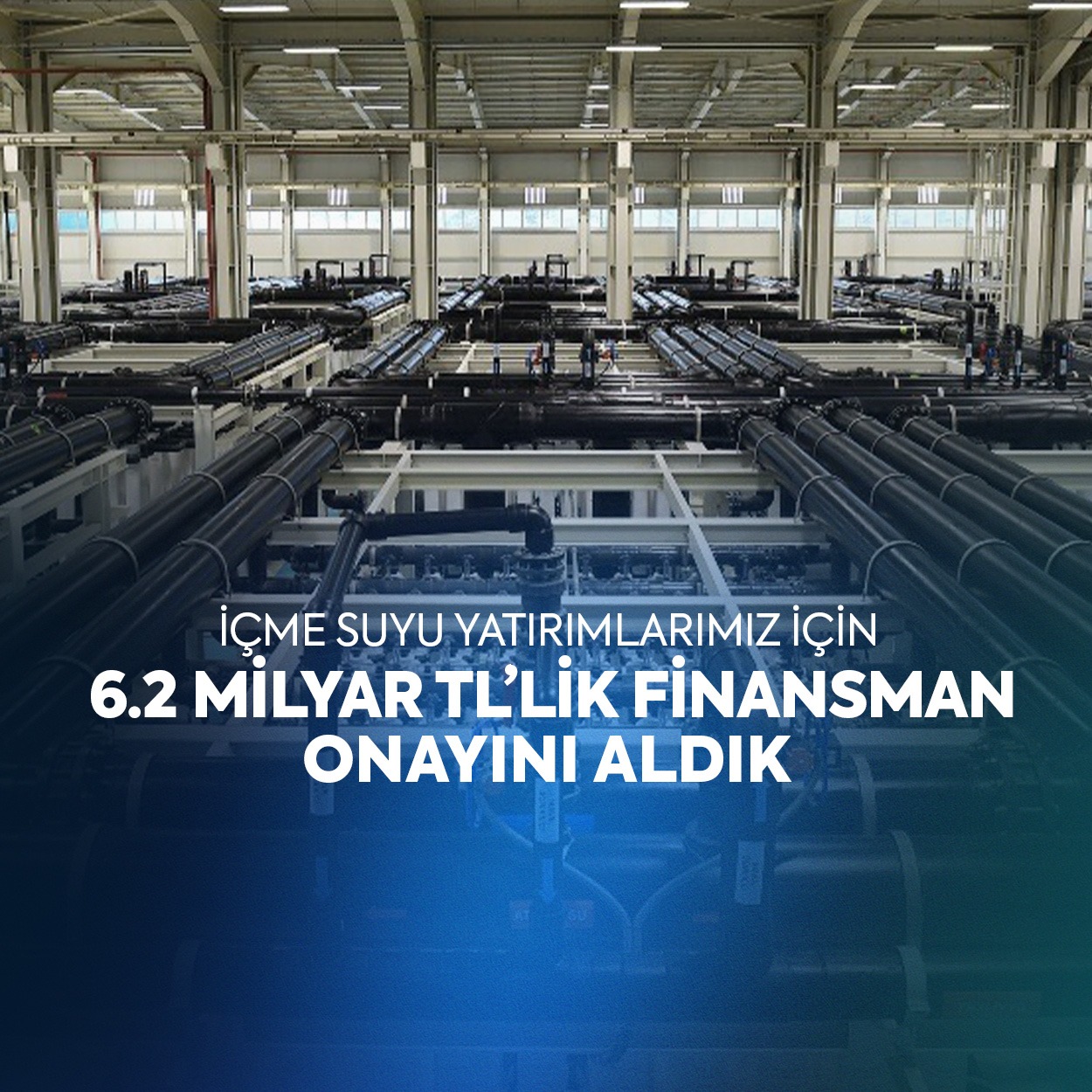 MUSKİ’nin Dev İçme Suyu Yatırımları İçin 6,2 Milyar TL’lik Finansman Onayı - Ekinanbarı Desalinasyon Tesisi ve İçme Suyu Kayıp-Kaçak Önleme Projeleri 