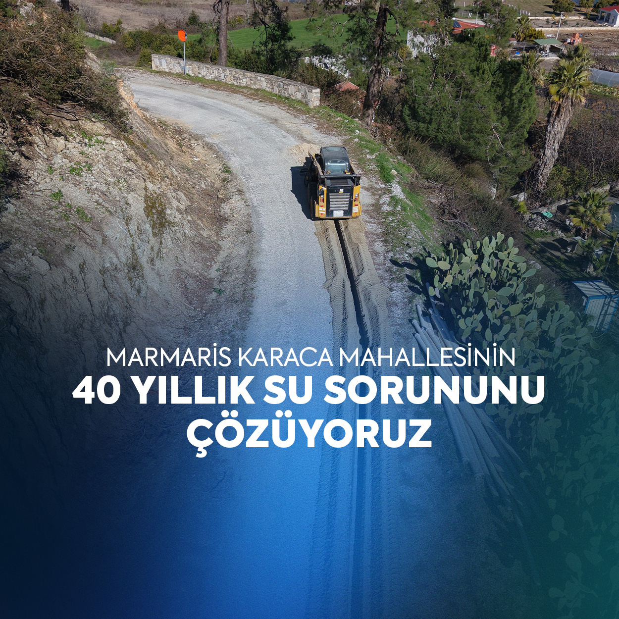 MUSKİ, Karaca Mahallesi’ndeki 40 Yıllık İçme Suyu Sorununu Çözüyor