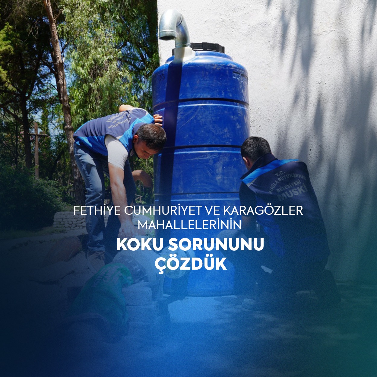 Fethiye Cumhuriyet ve Karagözler Mahallerinde Koku Sorunu Çözüldü Vatandaşlar Rahat Bir Nefes Aldı