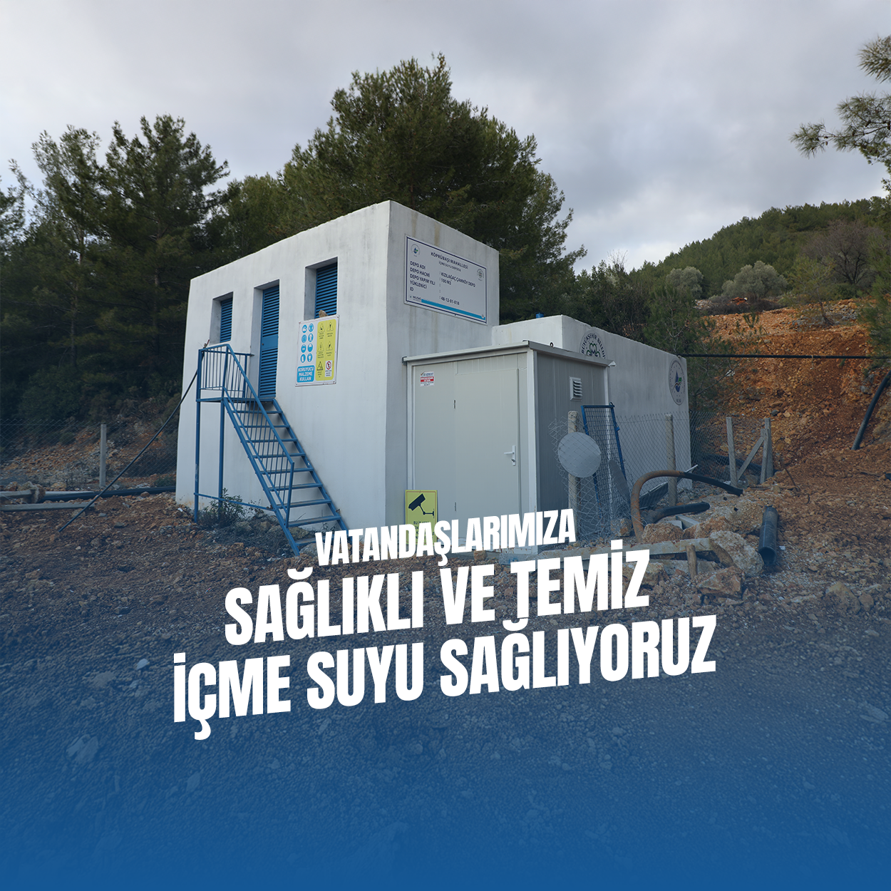 Büyükşehir 4 Ayda 122 İçme Suyu Deposu Temizledi