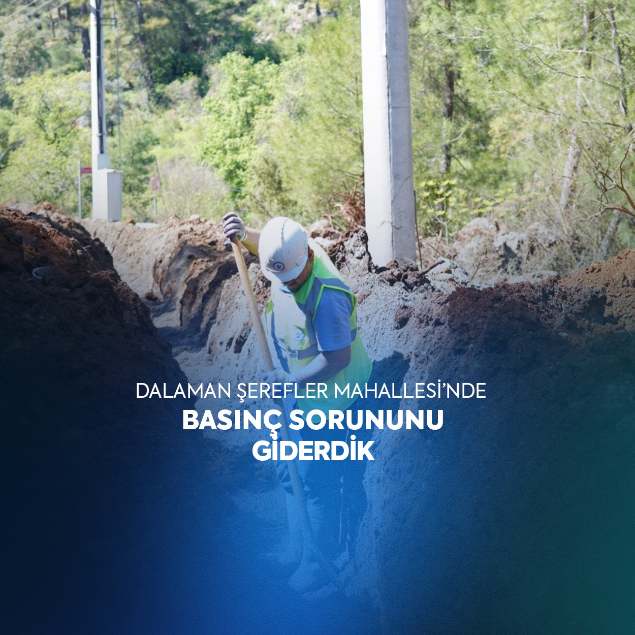 Dalaman Şerefler Mahallesi’nde Basınç Sorunu Giderildi 